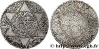 MOROCCO 5 Dirhams (1/2 Rial) Abdul Aziz I an 1323 MOROCCO Paris 1905 (31mm, 12,49g, 12h) -