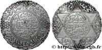 MOROCCO 5 Dirhams Hassan I an 1309 MOROCCO Paris 1891 (32,7mm, 14,36g, 12h) -