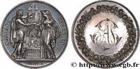 FRANCE Médaille, Mariage chrétien AMOUR ET MARIAGE 1869 (30mm, 11,91g, 12h) -