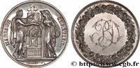 FRANCE Médaille, Mariage chrétien AMOUR ET MARIAGE 1866 (30mm, 12,29g, 12h) -