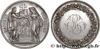 FRANCE Médaille, Mariage chrétien AMOUR ET MARIAGE 1868 (30mm, 11,94g, 12h) -
