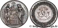 FRANCE Médaille, Mariage chrétien AMOUR ET MARIAGE 1922 (30mm, 11,65g, 12h) -