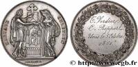 FRANCE Médaille, Mariage chrétien AMOUR ET MARIAGE 1861 (30mm, 12,05g, 12h) -