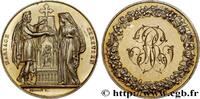 FRANCE Médaille, Mariage chrétien AMOUR ET MARIAGE 1871 (41mm, 31,68g, 12h) -
