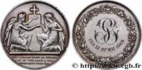 FRANCE Médaille de mariage, Evangile de St Mathieu AMOUR ET MARIAGE 1869 (31,5mm, 14,05g, 12h) -