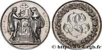 FRANCE Médaille, Mariage chrétien AMOUR ET MARIAGE 1896 (30mm, 12,02g, 12h) -