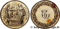 FRANCE Médaille, Mariage chrétien AMOUR ET MARIAGE 1844 (30mm, 11,94g, 12h) -