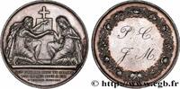 FRANCE Médaille de mariage, Evangile de St Mathieu AMOUR ET MARIAGE 1875 (31,5mm, 13,86g, 12h) -