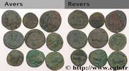 Lot de neuf monnaies LOTS (mm, g, h) -