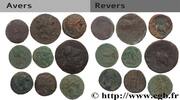 Lot de neuf monnaies LOTS (mm, g, h) -
