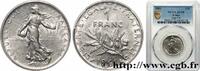 FRANCE 1 franc Semeuse, nickel V REPUBLIC Paris 1961 (24mm, 6g, 6h) -