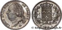 FRANCE 1 franc Louis XVIII LOUIS XVIII Paris 1818 (23mm, 5g, 6h) -