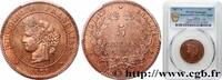 FRANCE 5 centimes Cérès III REPUBLIC Paris 1877 (25mm, 5g, 6h) -
