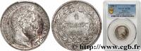 FRANCE 1 franc Louis-Philippe, couronne de chêne LOUIS-PHILIPPE I Paris 1846 (23mm, 5g, 6h) -
