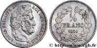 FRANCE 1/4 franc Louis-Philippe LOUIS-PHILIPPE I Lille 1834 (15mm, 1,29g, 6h) -