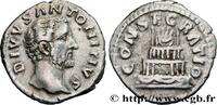 THE ANTONINES (96 AD to 192 AD) Denier DIVUS ANTONINUS PIUS Rome 161 (18mm, 3,25g, 6h) -