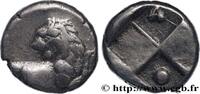 Classic 2 (400 BC to 350 BC) Hemidrachme ou tetrobole THRACE - THRACIAN CHERSONESE - CHERRONESOS Cardia, Thrace c. 350 AC. (12mm, 2,28g, 6h) -