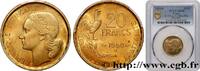 FRANCE 20 francs G. Guiraud IV REPUBLIC Beaumont-Le-Roger 1950 (23,5mm, 4g, 6h) -