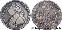 FRANCE Cinquième d'écu aux branches d'olivier LOUIS XVI Montpellier 1787 (25,5mm, 5,78g, 6h) -