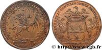 FRANCE Étienne du Verdier, maire d’Angers MAIRIE D’ANGERS 1654 (29mm, 7,77g, 6h) -