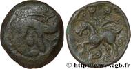 FRANCE Bronze au sanglier et au cheval, “type des dépôts AMBIANI (Area of Amiens) Amiens (80) c. 60-40 AC. (16,5mm, 2,09g, 3h) -