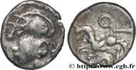 FRANCE Denier à la tête casquée EDUENS, ÆDUI (BIBRACTE, Area of the Mont-Beuvray) Autun (71) c. 80-50 AC. (14mm, 1,96g, 3h) -