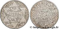 MOROCCO 5 Dirhams (1/2 Rial) Abdul Aziz I an 1320 MOROCCO Berlin 1902 (31mm, 12,35g, 12h) -