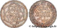 MOROCCO 5 Dirhams (1/2 Rial) Moulay Hafid I an 1329 MOROCCO Paris 1911 (317,5mm, 12,42g, 12h) -