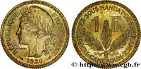 CAMEROON - TERRITORIES UNDER FRENCH MANDATE 1 Franc léger - Essai de frappe de 1 franc Morlon CAMEROON - TERRITORIES UNDER FRENCH MANDATE Paris 1926 (23,14mm, 3,92g, 6h) -