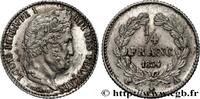 FRANCE 1/4 franc Louis-Philippe LOUIS-PHILIPPE I Paris 1834 (15mm, 1,21g, 6h) -