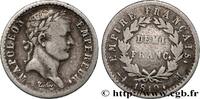 FRANCE Demi-franc Napoléon Ier tête laurée, Empire frança PREMIER EMPIRE / FIRST FRENCH EMPIRE Toulouse 1810 (18mm, 2,48g, 6h) -