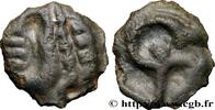 FRANCE Potin à l’hippocampe, tête à la chevelure bouletée EDUENS, ÆDUI (BIBRACTE, Area of the Mont-Beuvray) Autun (71) c. 60-50 AC. (16mm, 2,36g, 5h) -