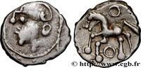 FRANCE Denier à la tête casquée EDUENS, ÆDUI (BIBRACTE, Area of the Mont-Beuvray) Autun (71) c. 80-50 AC. (14,5mm, 1,90g, 8h) -