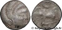 FRANCE Statère de billon, classe I au nez droit CORIOSOLITÆ (Area of Corseul, Cotes d'Armor) Saint-Brieuc (22) c. 80-50 AC. (21mm, 6,33g, 12h) -