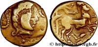 FRANCE Quart de statère d’or au personnage ailé, var. 3 VENETI (Area of Vannes) Vannes (56) IIe siècle avant J.-C. (11mm, 1,87g, 12h) -