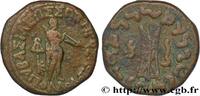 Hellenistic 2 (188 BC to 30 BC) Tetrachalque BACTRIA - BACTRIAN KINGDOM - APOLLODOTUS II Punjab c. 85-65. AC. (26,5mm, 16,41g, 12h) -