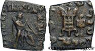 Hellenistic 2 (188 BC to 30 BC) Dichalque BACTRIA - BACTRIAN KINGDOM - APOLLODOTUS II Punjab c. 85-65. AC. (17mm, 4,16g, 12h) -