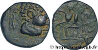 Hellenistic 2 (188 BC to 30 BC) Tétradrachme BACTRIA - BACTRIAN KINGDOM - HERMAEUS Atelier incertain du Gandhara c. 10-100 (19mm, 5,62g, 3h) -
