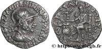 Hellenistic 2 (188 BC to 30 BC) Drachme bilingue BACTRIA - BACTRIAN KINGDOM - ANTIALCIDAS Kapisa c. 130-120 AC. (16,5mm, 2,18g, 11h) -