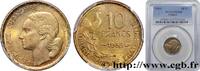 FRANCE 10 francs Guiraud IV REPUBLIC 1955 (20mm, 7g, 6h) -