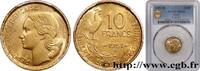 FRANCE 10 francs Guiraud IV REPUBLIC Beaumont-Le-Roger 1951 (20mm, 3g, 6h) -