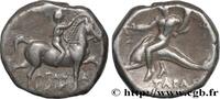Hellenistic 1 (323 BC to 188 BC) Nomos, statère ou didrachme CALABRIA - TARAS Tarente c. 270-250 AC. (18mm, 6,25g, 12h) -