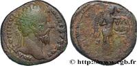 THE ANTONINES (96 AD to 192 AD) Dupondius MARCUS AURELIUS Rome 172 (24,5mm, 10,42g, 6h) -
