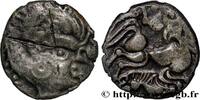 FRANCE Quart de statère de billon, classe III au sanglier CORIOSOLITÆ (Area of Corseul, Cotes d'Armor) Saint-Brieuc (22) c. 80-50 AC. (13mm, 1,14g, 2h) -