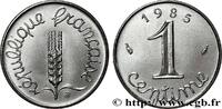 FRANCE 1 centime Épi V REPUBLIC Pessac 1985 (15mm, 1,65g, 6h) -
