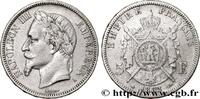 FRANCE 5 francs Napoléon III, tête laurée SECOND EMPIRE Paris 1862 (37mm, 24,78g, 6h) -