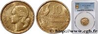FRANCE 10 francs Guiraud IV REPUBLIC 1955 (20mm, 3g, 6h) -