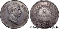 FRANCE 2 francs Napoléon Empereur, Calendrier révolutionn PREMIER EMPIRE / FIRST FRENCH EMPIRE Paris 1805 (27mm, 9,75g, 6h) -