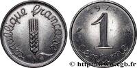FRANCE 1 centime Épi, avec rebord V REPUBLIC Pessac 1974 (15mm, 1,65g, 6h) -