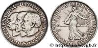 FRANCE Module de 20 francs argent, 10e anniversaire de la III REPUBLIC Paris 1929 (35mm, 19,85g, 12h) -
